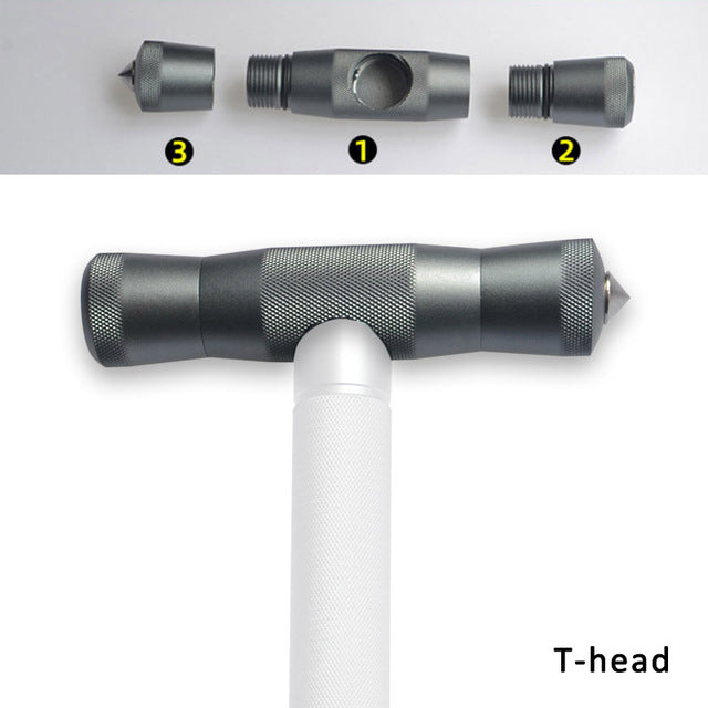 Outdoor Tactical Walking Stick for Hiking and Camping
