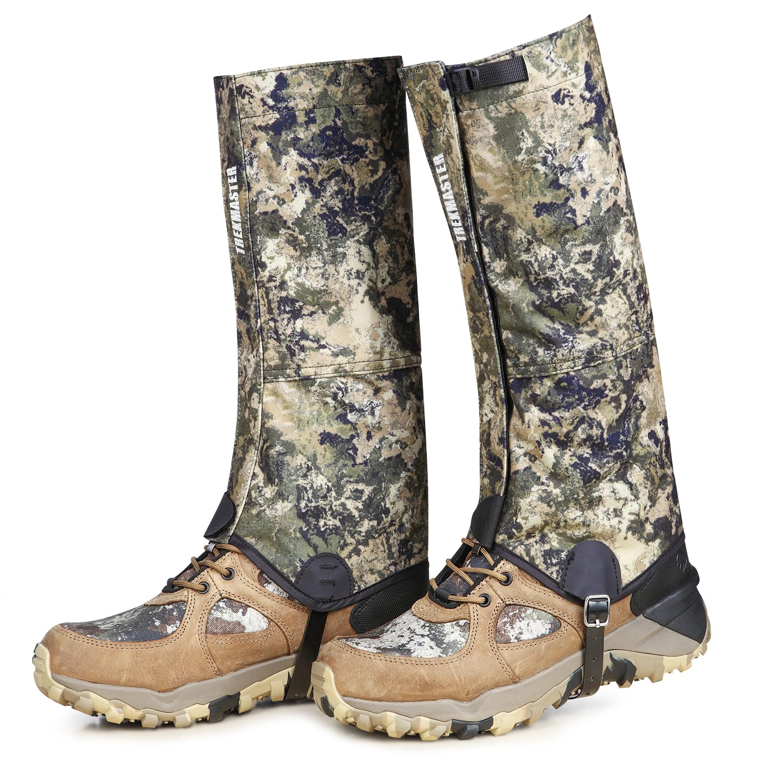 NatureBlend Hunting Gaiters - Premium Waterproof Leg Gaiters and Hiking Gaiters Ideal Boot Gaiters for Hunting Adventures (X-Large)
