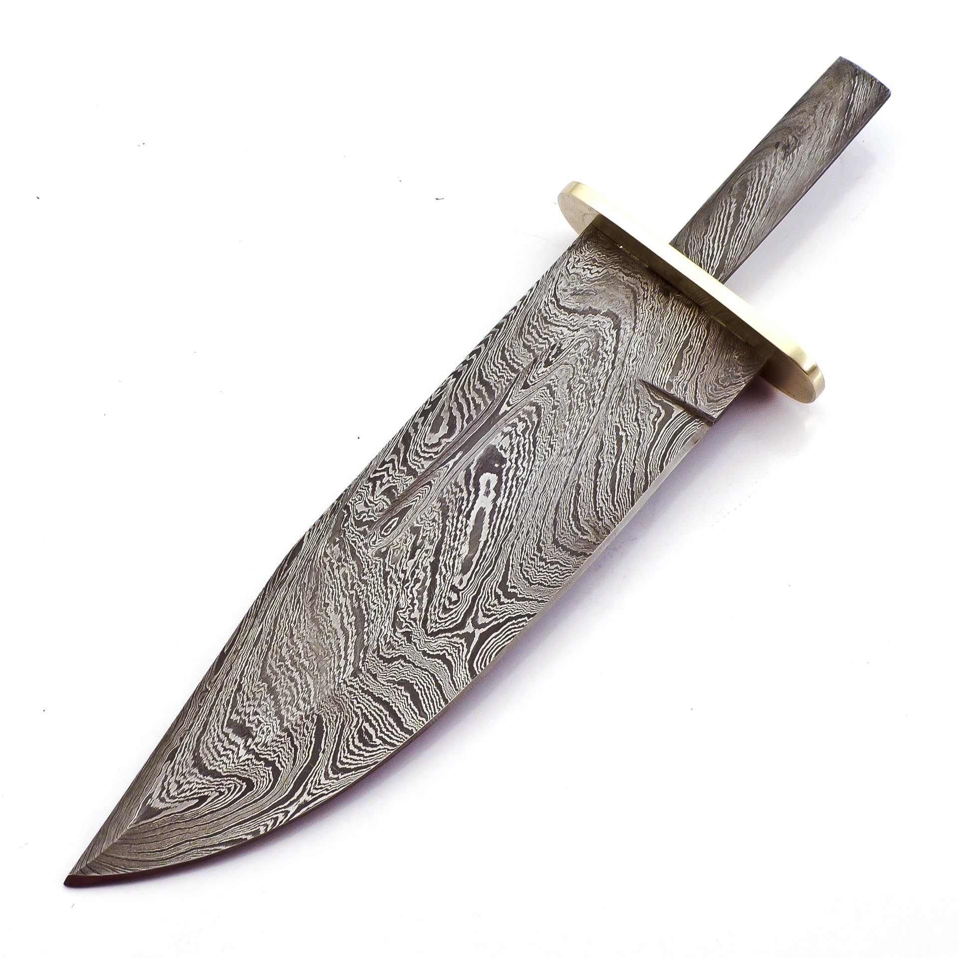 Custom Damascus Steel | Knife Blanks | Knife Blanks for knife Making | Knife Blanks Damascus | Skinning Knife Blank | Knife Blade Blanks Full Tang | Damascus Knife Blank