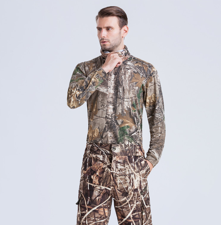 Outdoor Camouflage Hunting Suit with Waterproof Design